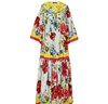  돌체앤가바나 Floral cotton maxi dress