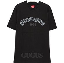 )슈프림 SS22KN9 BLACK 잉글리쉬 티셔츠
