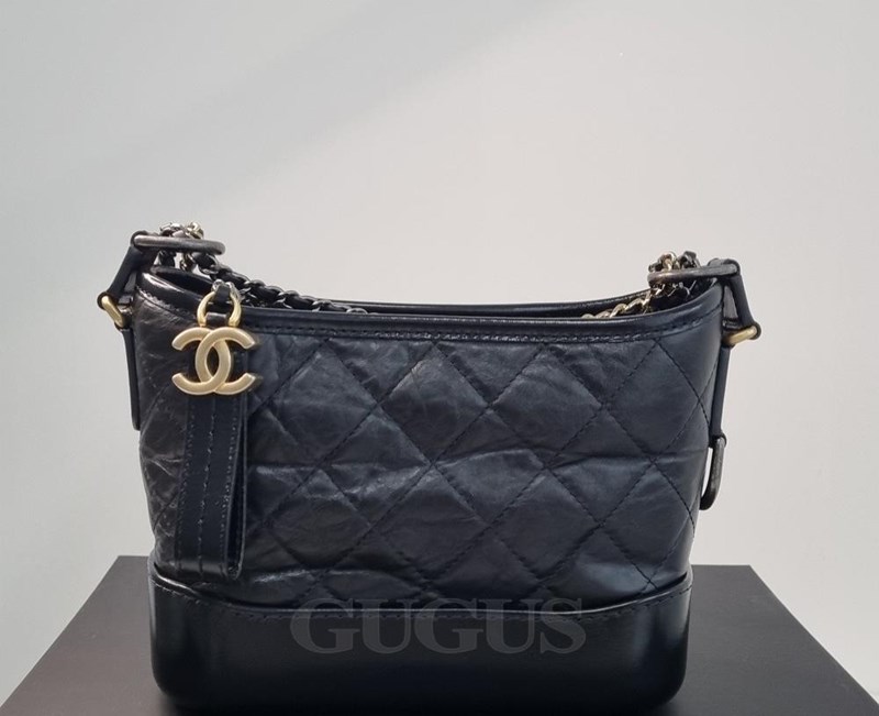 구구스 모바일 - CHANEL 샤넬 가브리엘 호보 백 스몰 캐비어 블랙 미듐 AS1521 구구스 모바일 - CHANEL 샤넬 가브리엘 호보 백 스몰 캐비어 블랙 미듐 AS1521