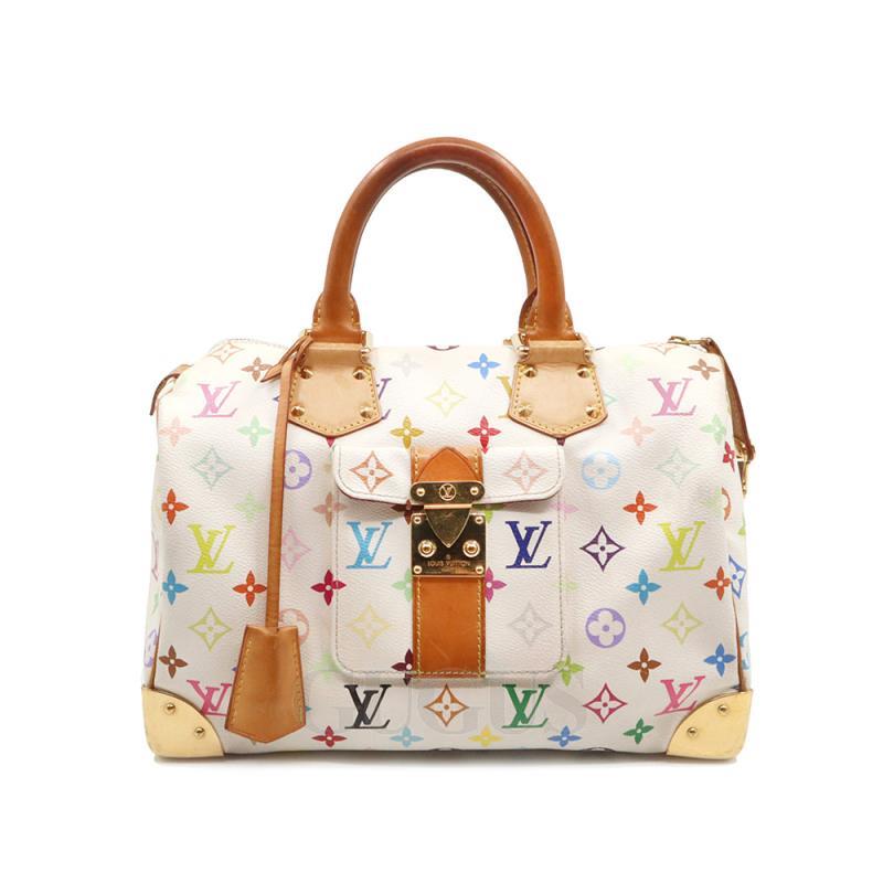 Louis Vuitton(루이비통) M92642 모노그램 멀티 컬러 화이 스피디 30토트백