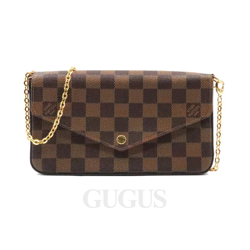 Louis Vuitton(루이비통) N63032 다미에 에벤 캔버스 포쉐트 펠리시 크로스백