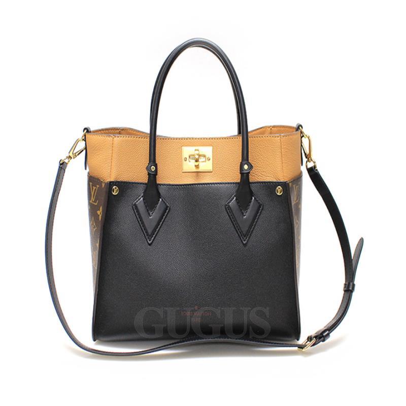 Louis Vuitton(루이비통) M53823 모노그램 캔버스 느와르 카프스킨 온 마이