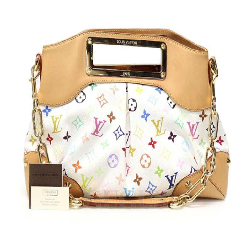 Louis Vuitton(루이비통) M40255 모노그램 멀티 컬러 화이트 쥬디 MM 2W