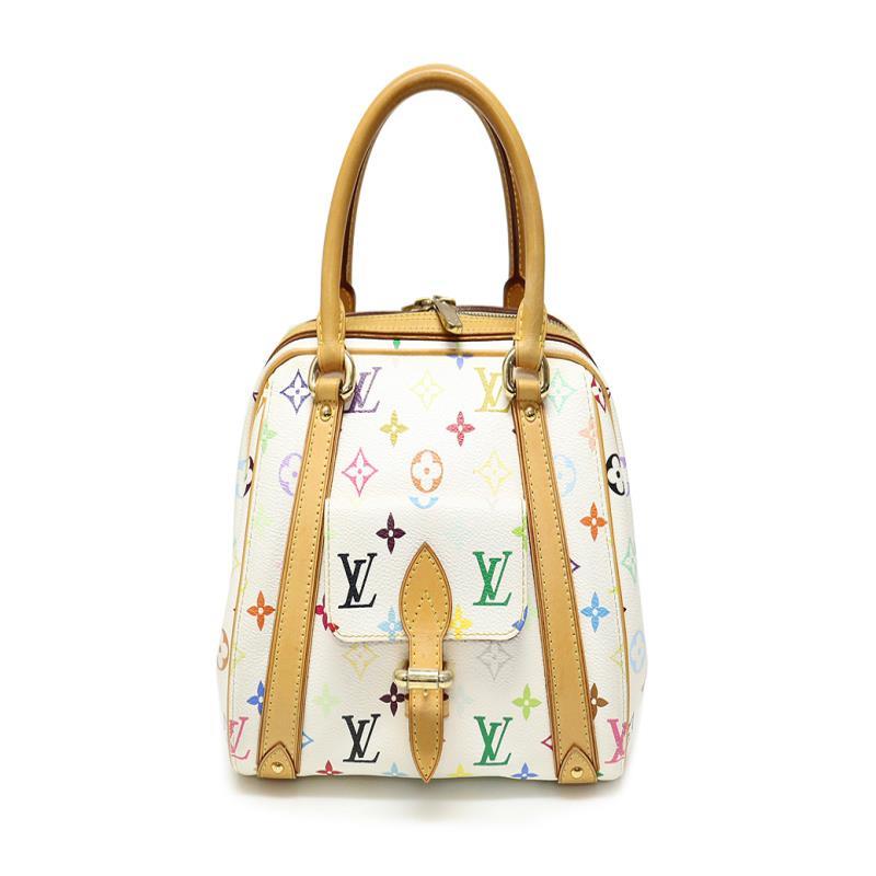 Louis Vuitton(루이비통) M40096 모노그램 멀티 컬러 화이트 프리실라 토트백